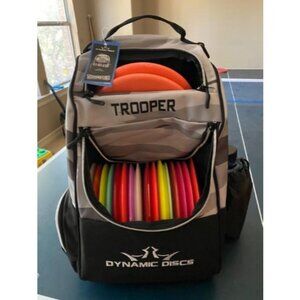 Trooper Disc Golf Backpack Frisbee Disc Golf Bag with 18+ Disc Capacity